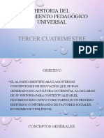 Historia Del Pensamiento Pedagógico Universal