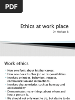 Ethics at Work Place