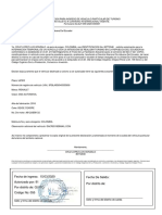 Declaracion para Ingreso de Vehiculo Particular de Turismo - Cruz Lopez