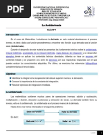 Antiderivada e Integracion Inmediata