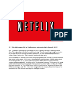 Netflic Case Study