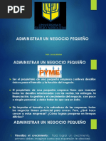 Administracion de Un Negocio Pequeño PDF