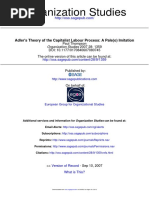 Adler's Theory of The Capitalist Labour Process PDF