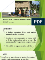 Motivation Its Role To Development