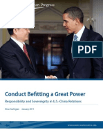 Conduct Befitting A Great Power