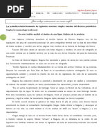 Agenda 1.la Oración Simple. Terminología Tradicional. Ejercicios