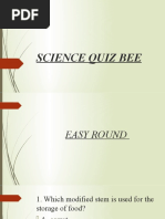 JHS Science Quiz Bee