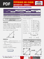 SEMANA 8 - RAZONES TRIGONOMÉTRICAS (5to MATEMÁTICA)