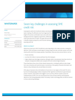 Seven Key Challenges in Assessing SME Credit Risk: Whitepaper