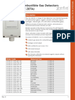 Analogue Combustible Gas Detectors (GS-220.BC.V.ZETA) : Description