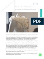 Impresión 3D en La Industria de La Moda - TRESDE PDF