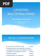 P5. - Catastro Multifinalitario