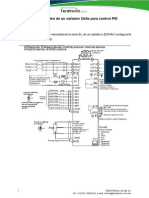 Configuracion de Un Variador Delta para Control PID 1