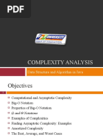 Complexity Analysis: Data Structure and Algorithm in Java