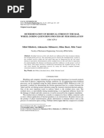 Determination of Residual Stress in The Rail Wheel PDF