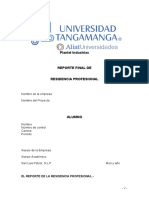 8 Guía para Elaboración Del Reporte Final de Residencia 2014-1