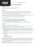 Coronavirus Disease 2019 (COVID-19) - Hypercoagulability - UpToDate