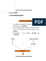 Processos de Formação de Palavras