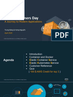 AWS Container Day A Journey To Modern App