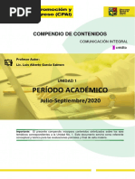 Compendio de Contenidos-Unidad 1