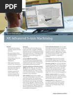 NX Advanced 5-Axis Machining: Siemens PLM Software