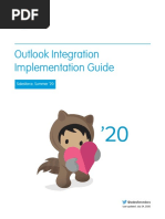 Outlook Integration Implementation Guide: Salesforce, Summer '20