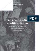 Brown Wendy Nas Ruínas Do Neoliberalismo Wendy Brown Int e Cap1