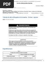 Valvula de Alivio de Respaldo Direccion PDF