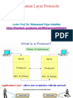 Application Layer Protocols