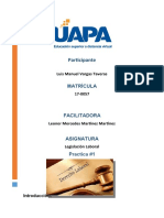 Tarea 1 Derecho Laboral Luis Manuel Vargas 17-0057