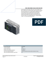 Data Sheet 3WL1350-4DG62-1AA2-Z A05+C22+K07: Model