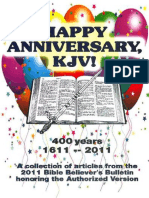 Happy Anniversary, KJV! - Dr. Peter S. Ruckman 73 Pgs