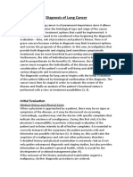 5-Diagnosis, Paraclinical and Staging and of Lung Cancer - Alexandra, Gabi, Gabriela