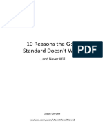 10 Reasons The Gold Standard Doesn't Work: ... and Never Will