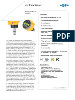 Signet 2551 Magmeter Flow Sensor: Features