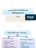 Unit 6 Motivation and Stress Managemnt