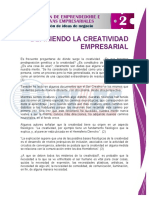 Definiendolacreatividadempresarial - Unidad 2 PDF