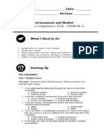 Lesson 2 Environment and Market