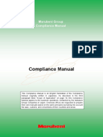 Marubeni Group Compliance Manual