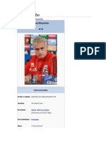 Biografia José Mourinho