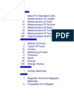Measurement: - Simple Machines