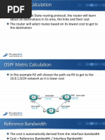 20-08 OSPF Cost Metric