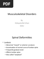 Musculoskeletal Disorders KMU