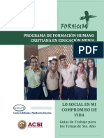 PFHC - Cuaderno 6 - Guias 5º Ano - Lo Social en Mi Compromiso de Vida - Final PDF