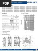 Ficha Tecnica - Minidisjuntor SHB Gii