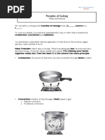 Principles of Cooking: Theory and Practical