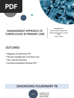 Management of TB in Primary Care