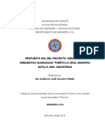 Propuesta Vial Del Proyecto Desarrollo Urbanistico Guaraguao Puerto La Cruz Municipio Sotillo Edo Anzoategui