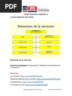 Actividad 18, Lengua Española