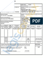 Commercial Invoice PDF